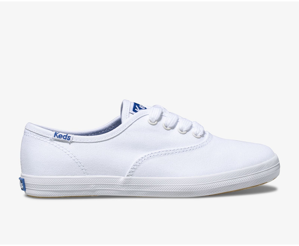 Tenis Keds Niña Blancos - Champion Cvo - 6703-BLCEV